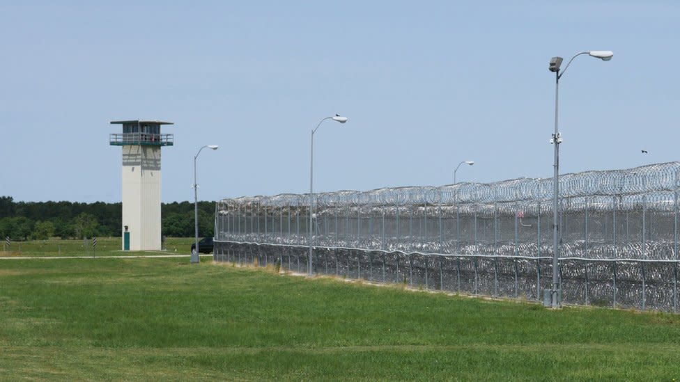 Allan B Polunksy prison in Polk County, Texas