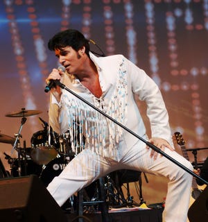 Elvis tribute artist Chris MacDonald