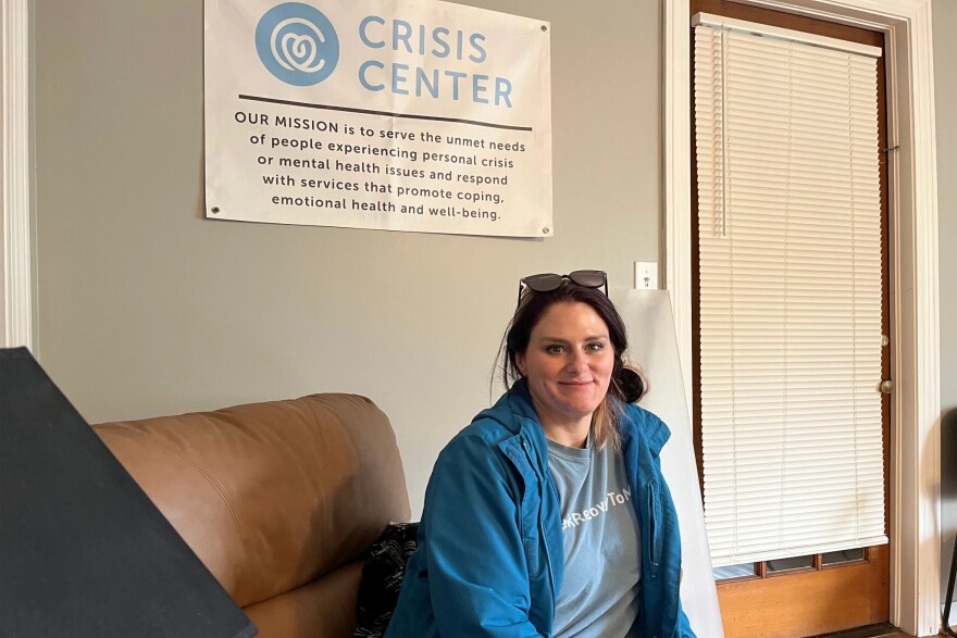  Kayse Brown is a certified peer support specialist in Jasper, Alabama. “People are scared to say ‘I need help,’” says Brown, who faced down her own addiction then decided to help others.(RENUKA RAYASAM / KFF HEALTH NEWS)