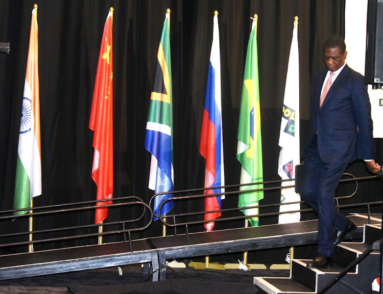 FILE IMAGE: Deputy President Paul Mashatile at the BRICS and Political parties plus Dialoque 2023 at the Birchwood Hotel & OR Tambo Conference in Boksburg.