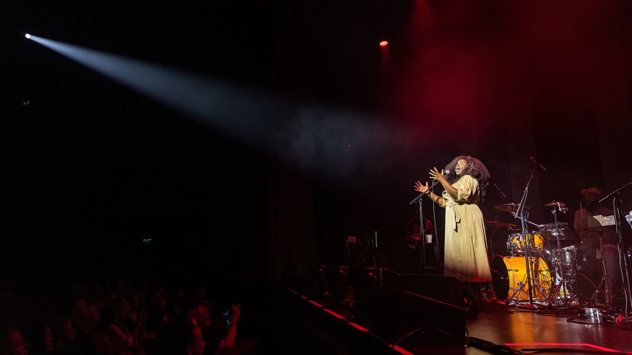 SEATTLE, WASHINGTON - SEPTEMBER 26: Singer Danielle Ponder performs onstage at the Paramount Theatre on September 26, 2022 in Seattle, Washington. (Photo by Mat Hayward/Getty Images)