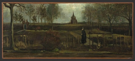 Painting: The Parsonage Garden at Nuenen in Spring