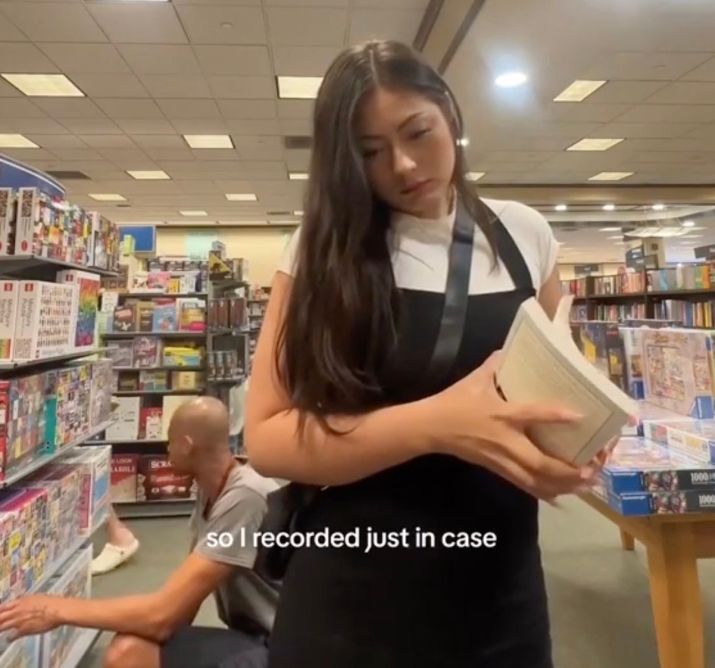 California man caught 'sniffing' women at Barnes & Noble.