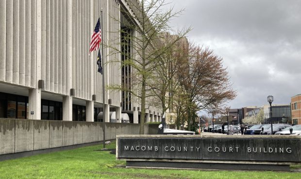 The Macomb County courthouse on Main Street in Mount Clemens.MACOMB DAILY PHOTO