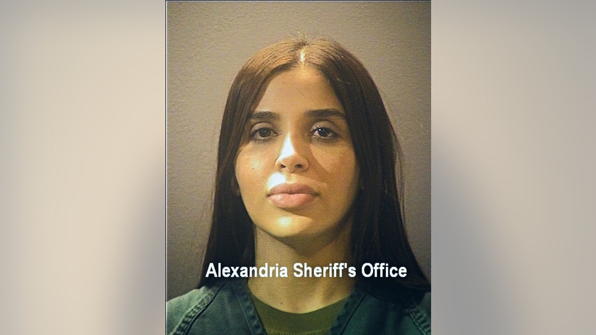 FEBRUARY 22: In this handout photo provided by the Alexandria Sheriff’s Office, Emma Coronel Aispuro, wife of Joaquin 