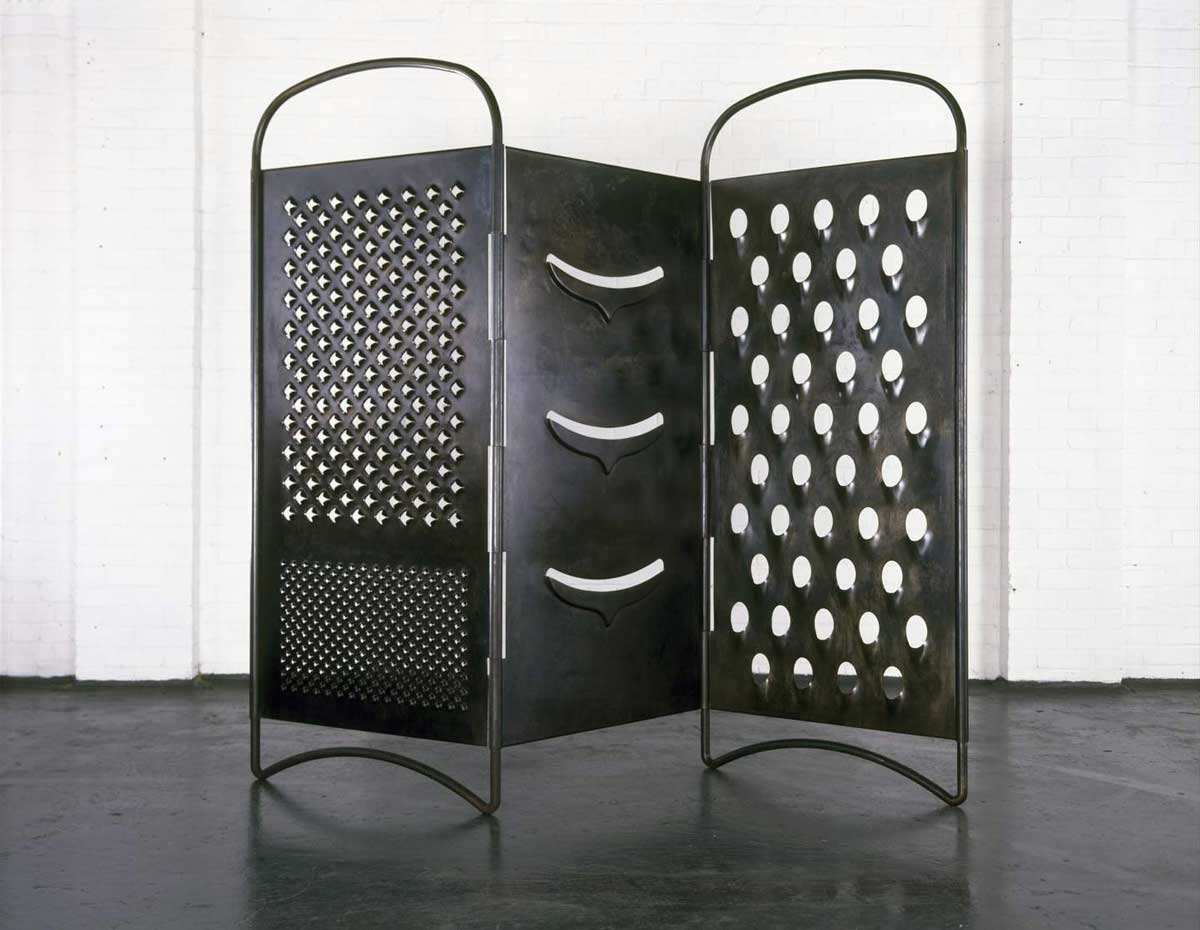 mona hatoum grater divide