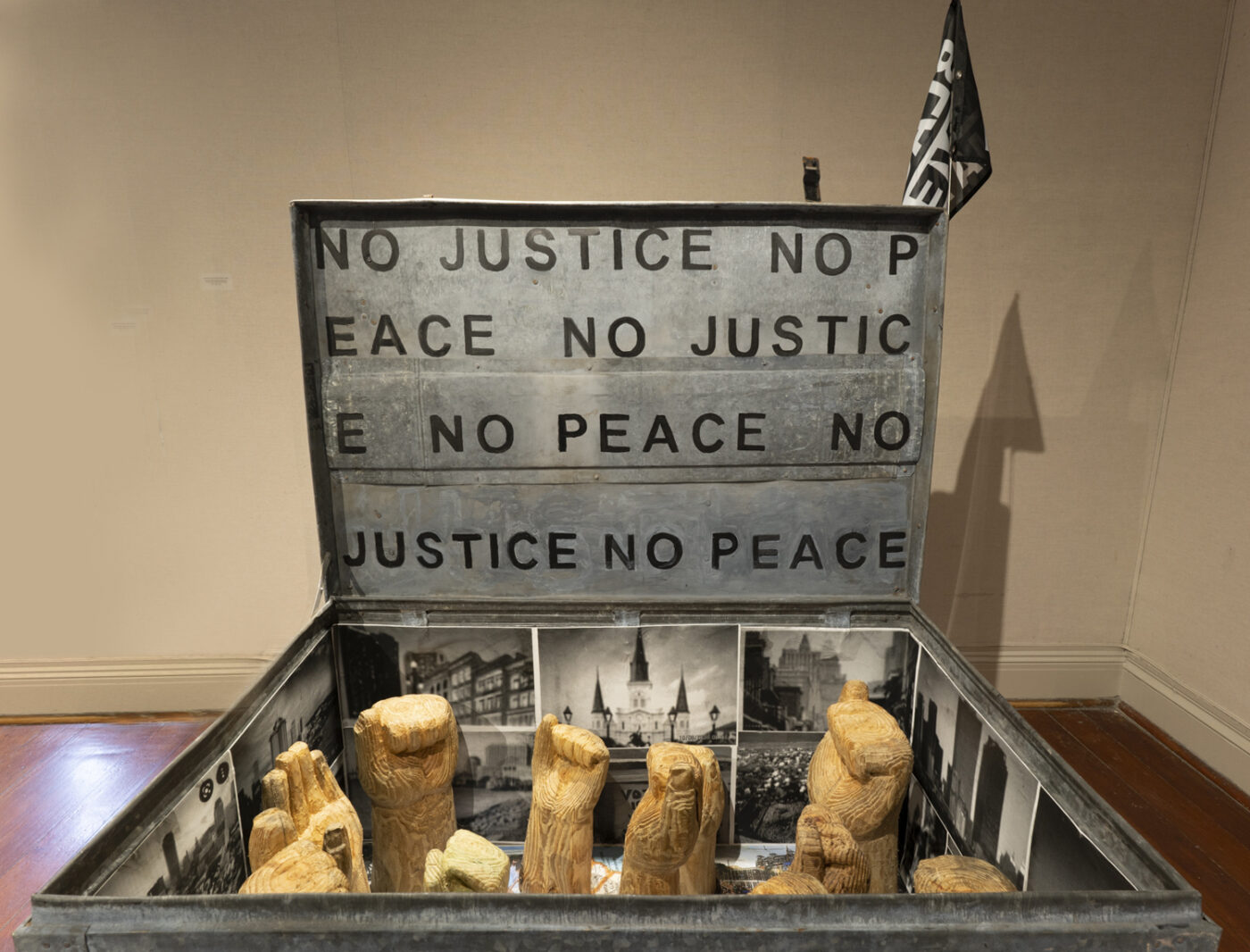 41 BIRCH No Justice No Peace NOAFA Install 090