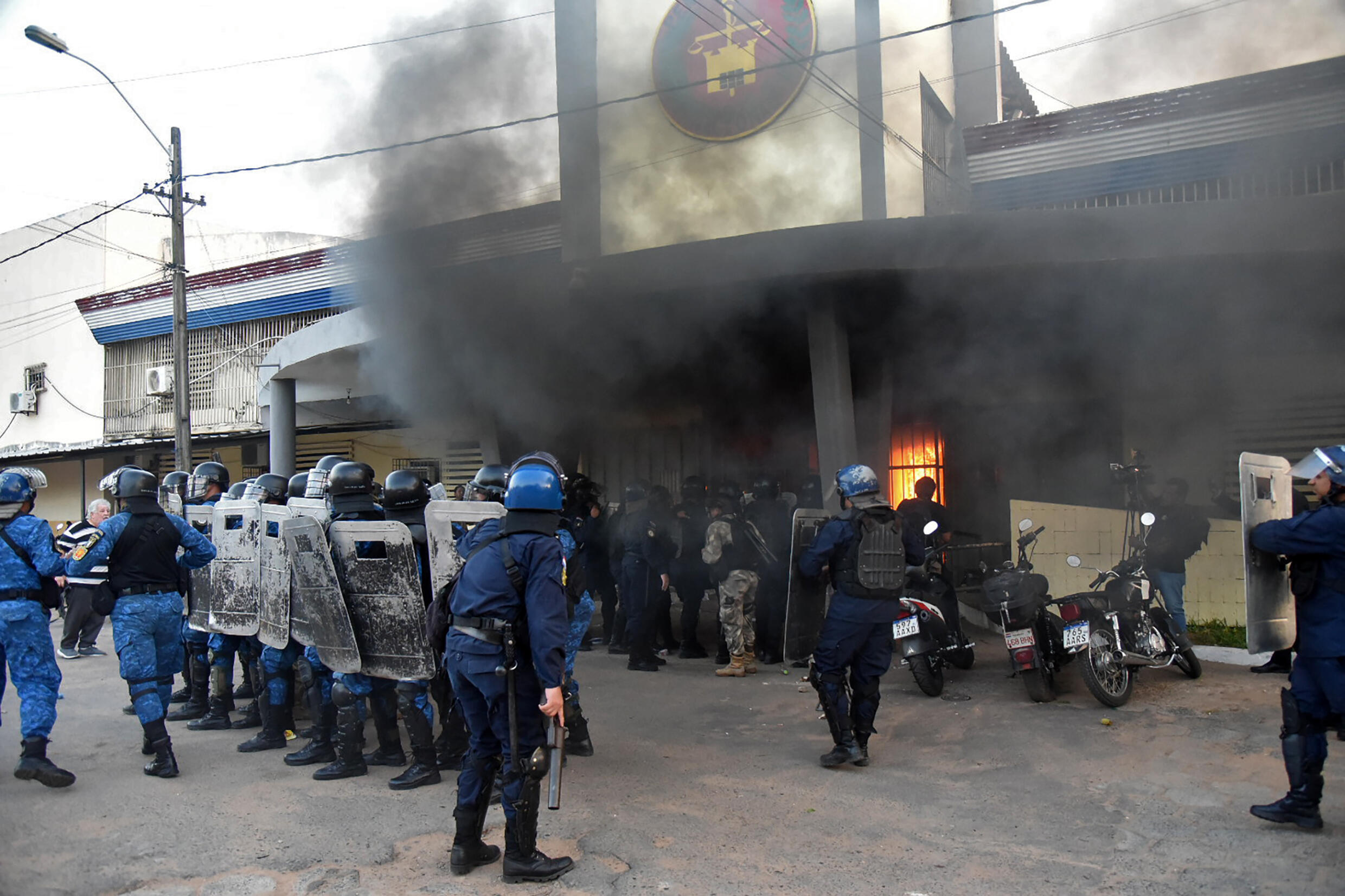 The overcrowded prison is the largest in Paraguay