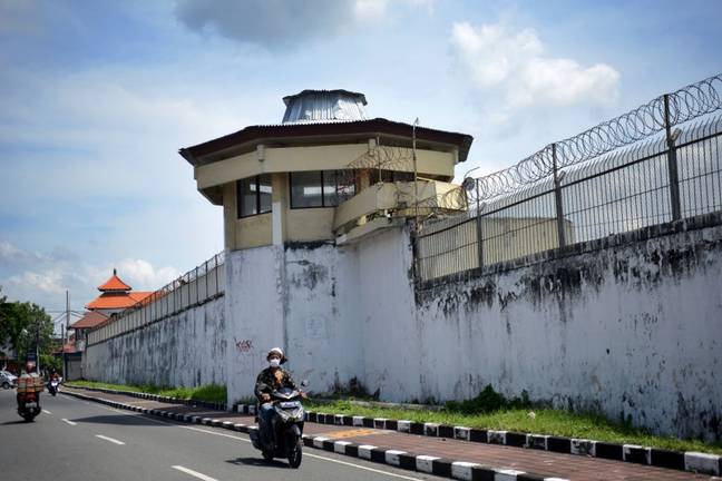 Kerobokan Prison. Credit: SONNY TUMBELAKA/AFP via Getty Images