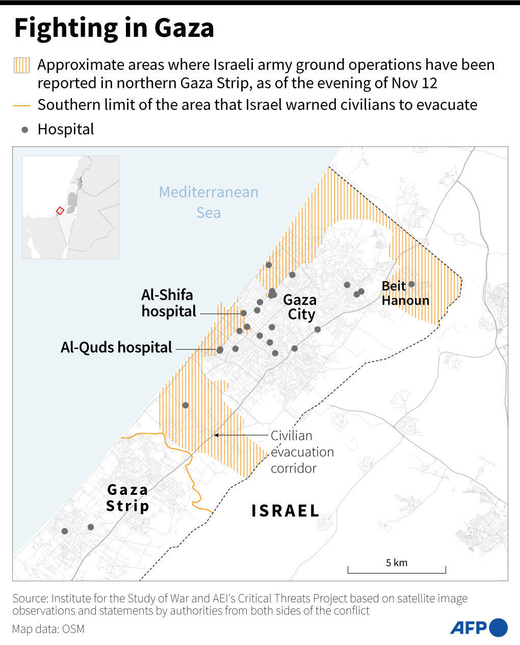 Fighting in Gaza