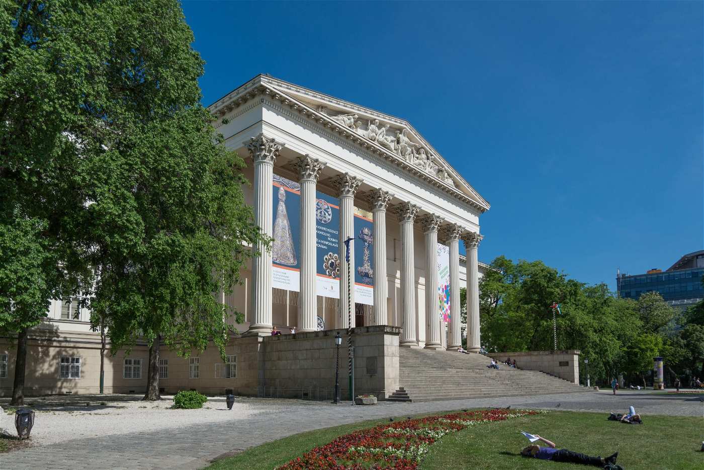 Hungarian National Museum by Nikolai Karaneschev