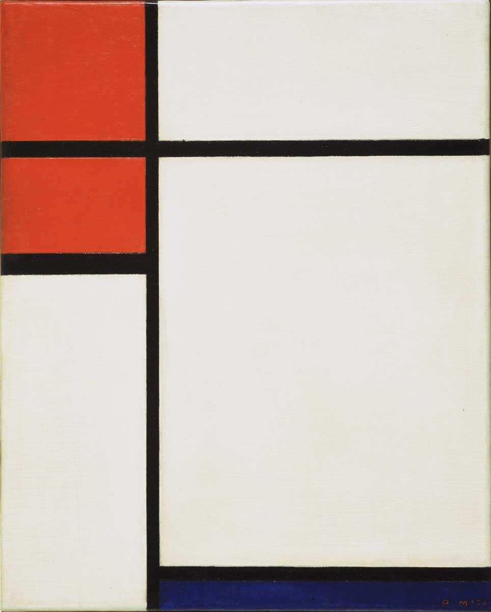 art vandalism mondrian composition painting