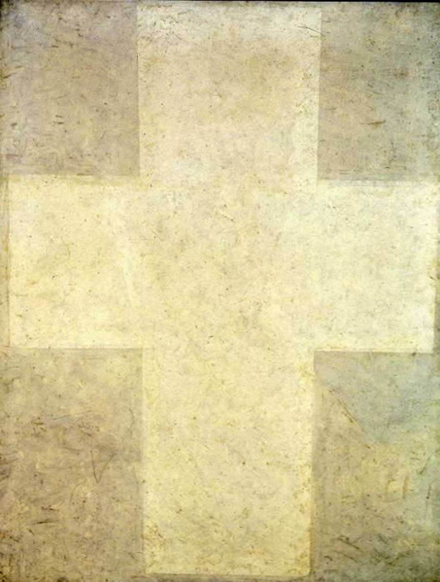 malevich white cross painting