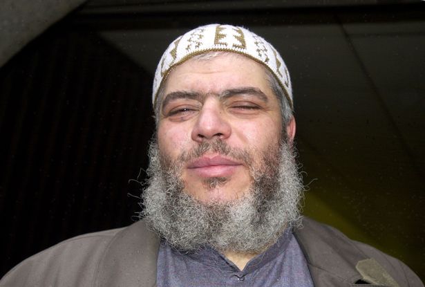 Abu Hamza outside the High Court in London, Britain - 18 May 2009