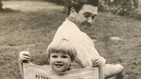 Tyler Butterworth Peter Butterworth and his son, Tyler.