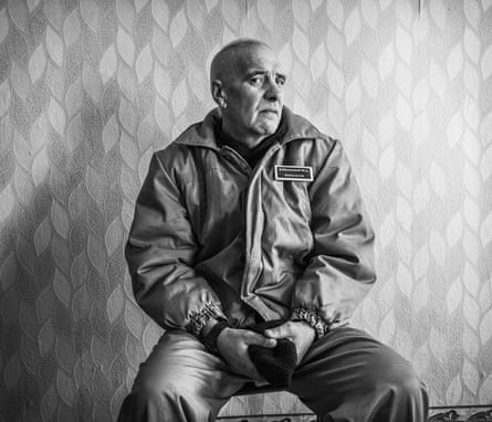 Yury Tsybulsky, 57, from Bakhmut, who continues to support Russia.