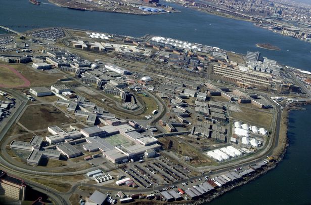 Aerial view of Rikers Island prison. (Photo by Todd Maisel/NY Daily News Archive via Getty Images)