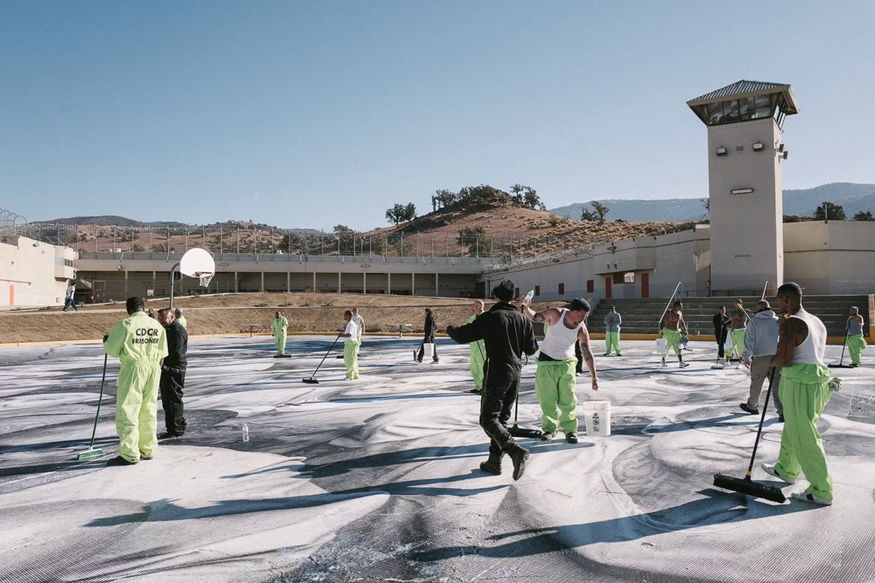 JR Tehachapi Prison Art Installation California