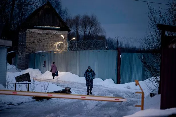 A penal colony in Russia