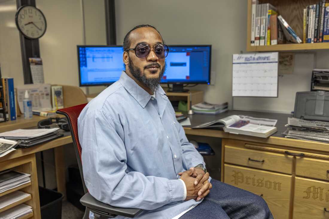 Richard Adams poses for a portrait at Stillwater Correctional Facility on Friday, May 10, 2024, in Stillwater, Minn.