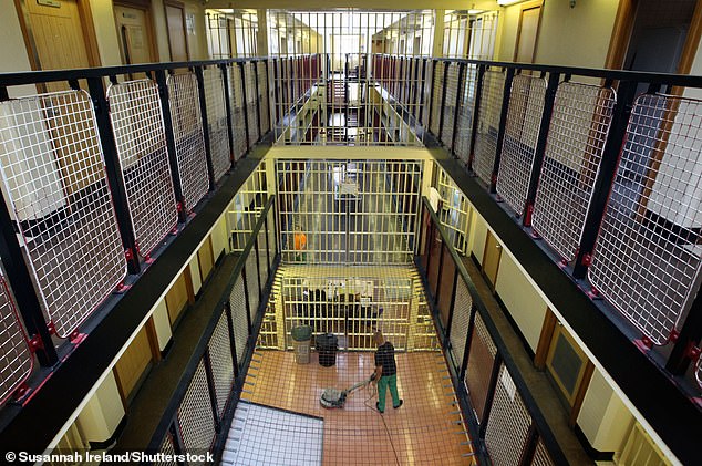 Non-British criminals were freed from UK jails and deported up to 18 months earlier than a British prisoner would be if serving the same sentence. (Stock image)