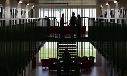 Inside HMP Berwyn in Wrexham, north Wales.