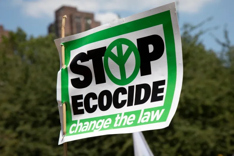 Can Ecocide become an international crime like Genocide?