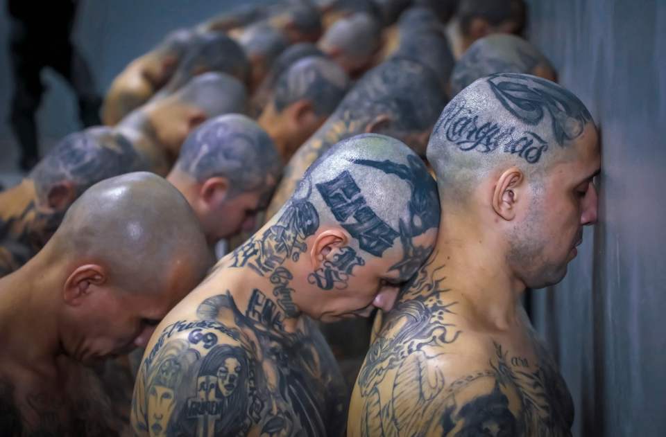 The two main El Salvador gangs are Mara 18 and MS-13