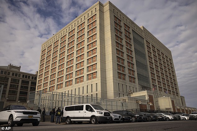 The Brooklyn jail is seen here Monday morning. It has faced scrutiny as of late over a spate of violent incidents