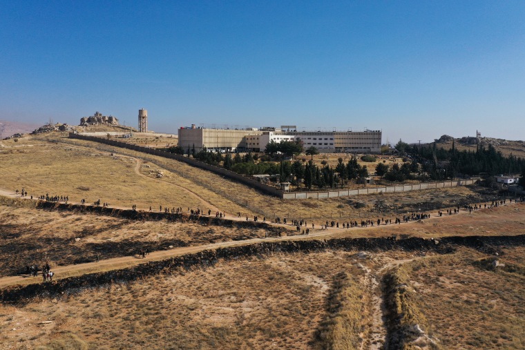 Investigation at Sednaya Military Prison after the collapse of 61 years of Baath Party rule