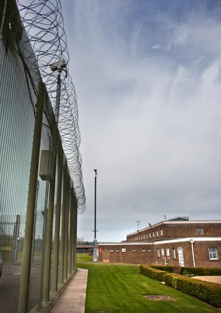 The main building, completed in 1962, at HMP Grendon.