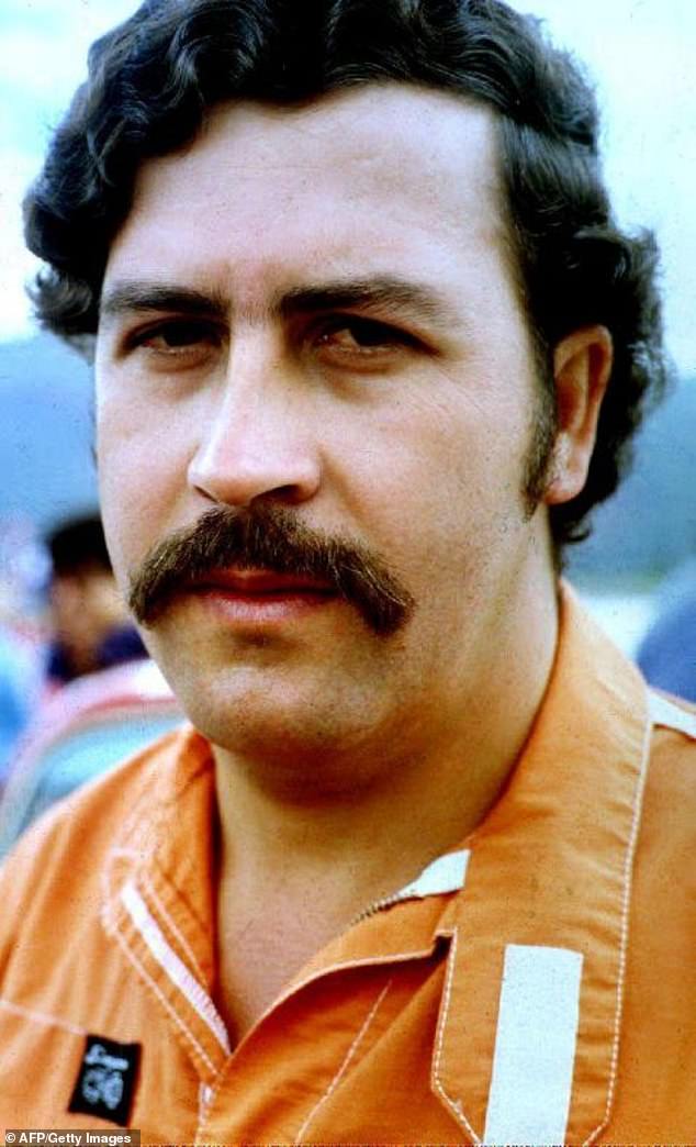 Ochoa ran a distribution center for the cocaine cartel once headed by Pablo Escoba (pictured)