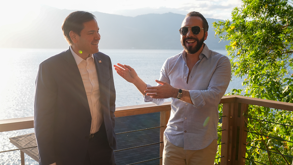 U.S. Secretary of State Marco Rubio meets with El Salvador President Nayib Bukele