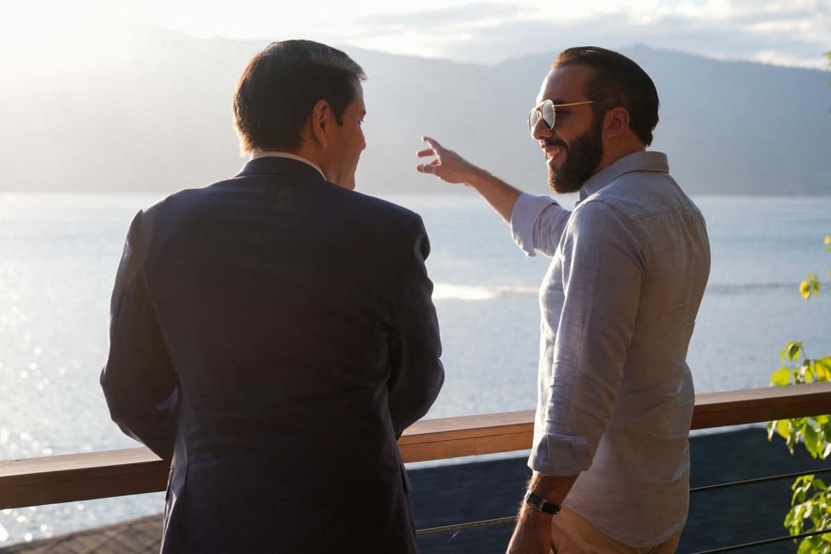 Marco Rubio and Nayib Bukele