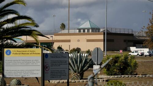 The Federal Correctional Institution stands in Dublin, Calif.