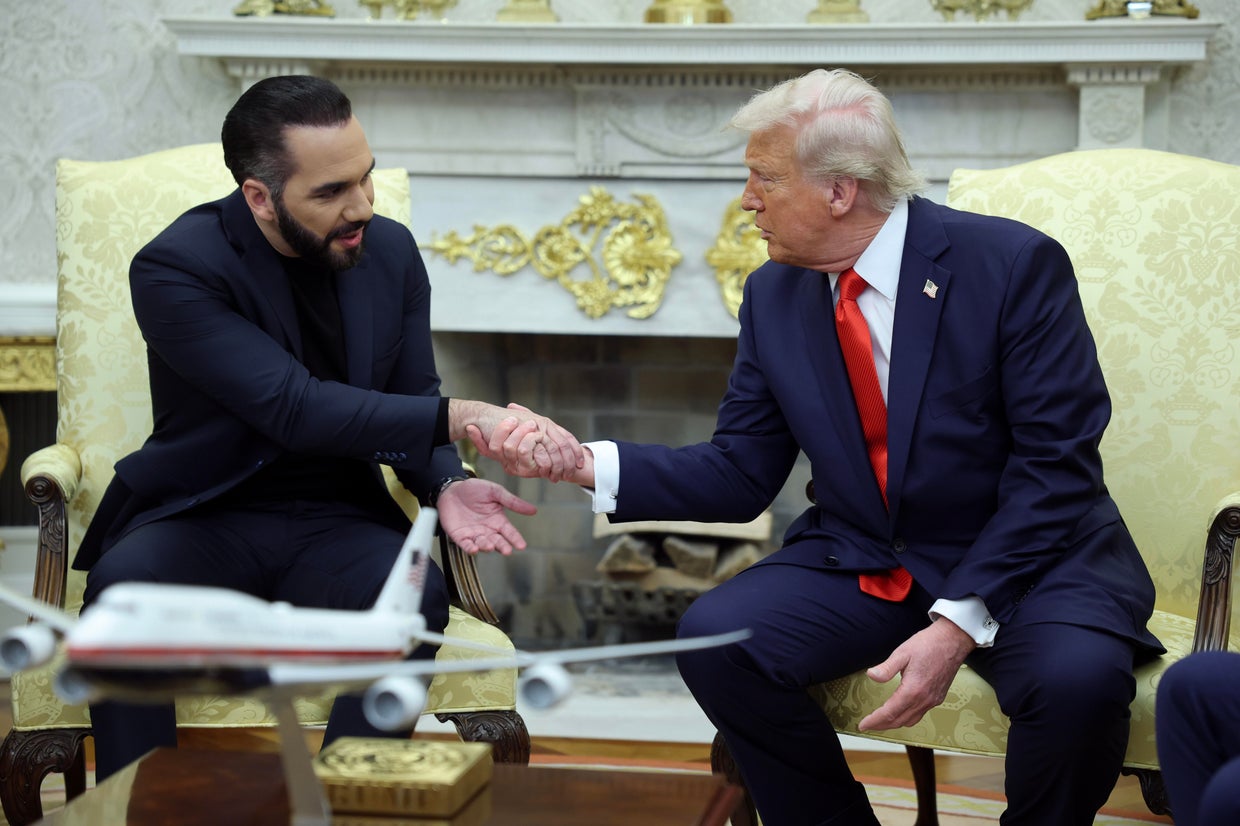 President Trump Meets With El Salvador President Nayib Bukele At The White House 