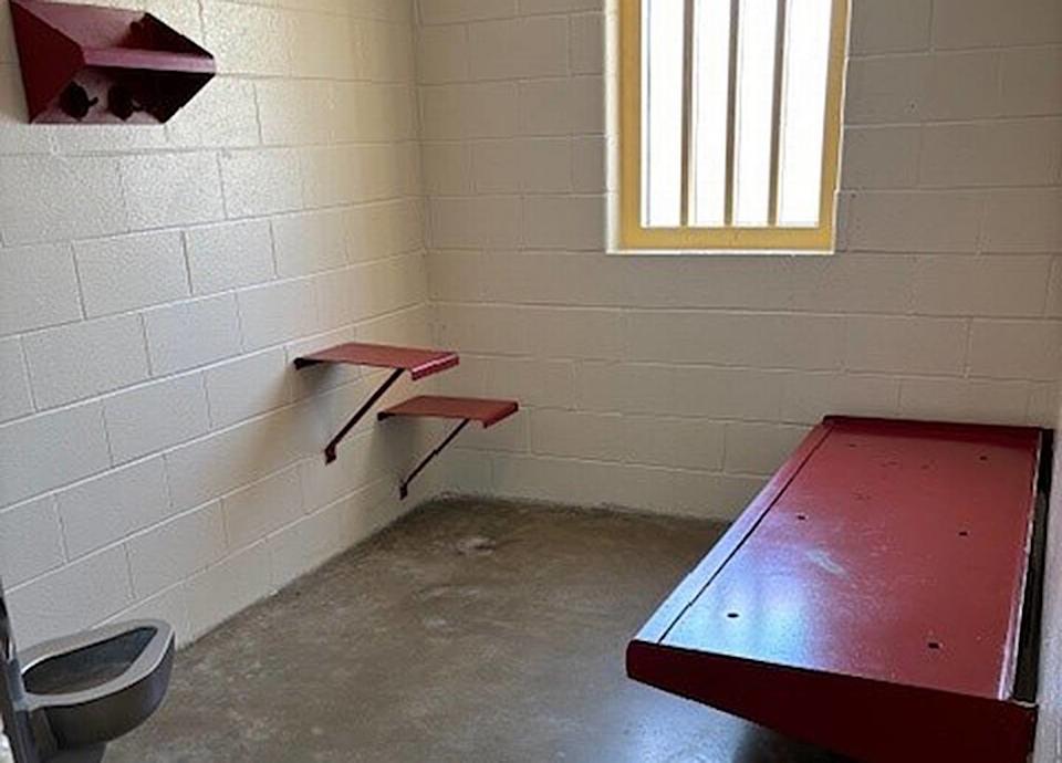 A solitary confinement cell at Pamlico Correctional Institution in Eastern North Carolina. N.C. Department of Adult Correction