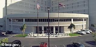 Ms Saroukos spent Sunday night at Federal Detention Centre, Honolulu (pictured) where she was subjected to a cavity search before being sent home the next morning