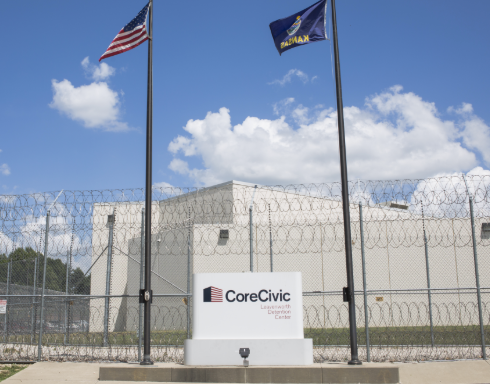 File photo Prison Leavenworth Detention Center is owned and operated by CoreCivic